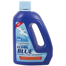 Elsan Blue Chemical Toilet Fluid 4L Formaldehyde Free Septic Tank Caravan