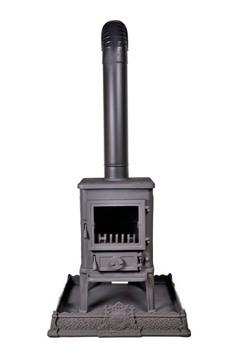 Cast iron stove wood - cast, stove,