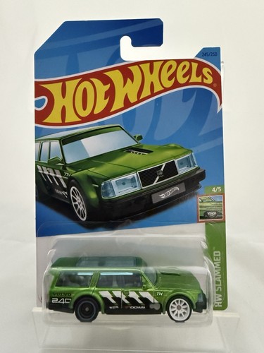 Hot wheels 2023 green volvo - hot,