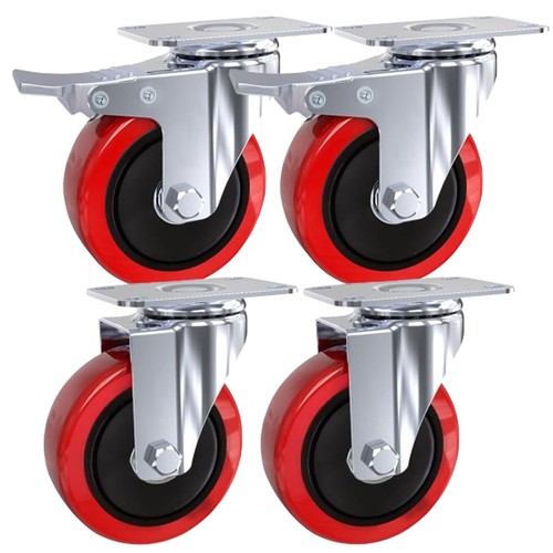 Castor wheels large - 4x,