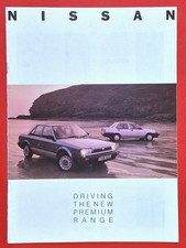1988 NISSAN Sales Brochure -Sunny ZX Coupe Sunny Premium Bluebird Premium Micra