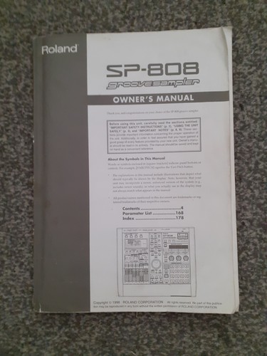 Roland 808 groove sampler - roland,
