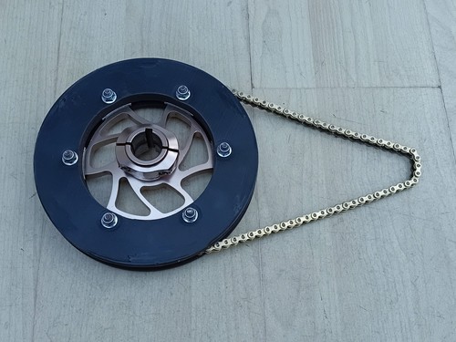 Sprocket with carrier and - sprocket,
