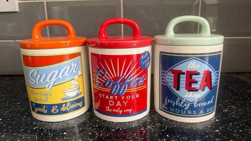 Retro tea coffee sugar - retro,