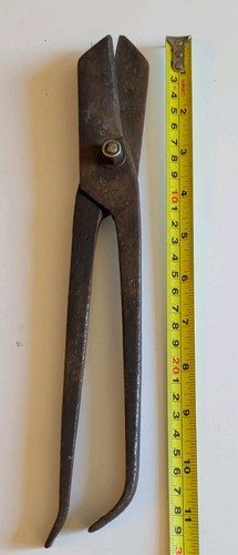 Antique hand forged tin - forged,