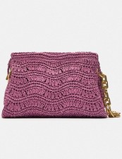 ZARA WOMAN RAFFIA JUTE WOVEN