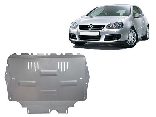 Aluminum sump guard for - , vw