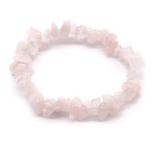 Rose quartz crystal chip - crystal,