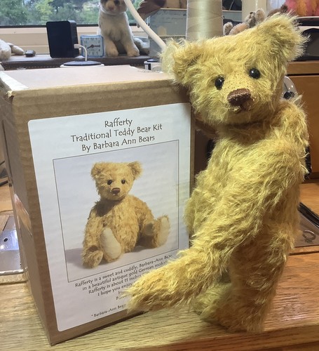 Teddy bear making sewing kit - bear,
