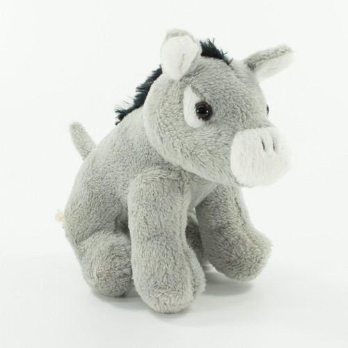 14cm grey donkey soft - grey,