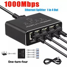 1000Mbps Ethernet Splitter