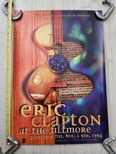 Eric Clapton Concert Poster