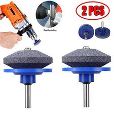 2Pack Lawnmower Blade Sharpener Lawn Mower Sharpening Garden Tool Power Drills