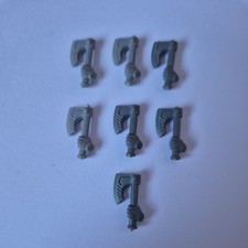 Warhammer Dwarf Thunderers Throwing Axe x 7