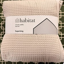 Habitat Chunky Waffle Cream