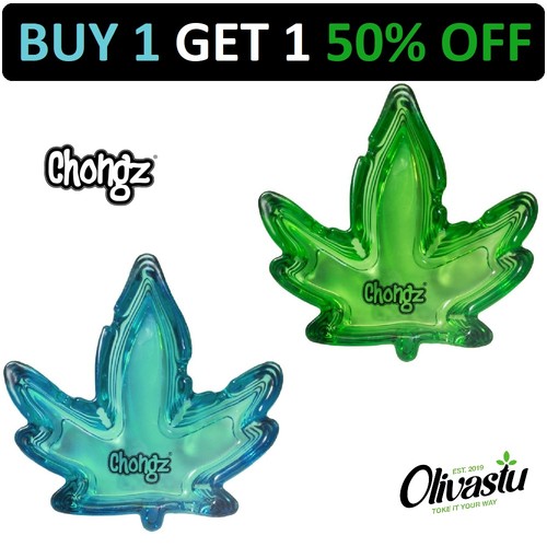 Chongz leaf shaped glass - chongz,