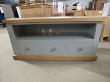 CLEARANCE BUCKINGHAM PAINTED 3 DRAWER PLASMA TV UNIT HANDMADE EX-DISPLAY