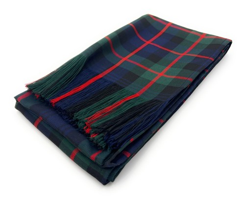 Women clan tartan - clan, fringed