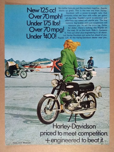 1968 harley davidson rapido - 1968,