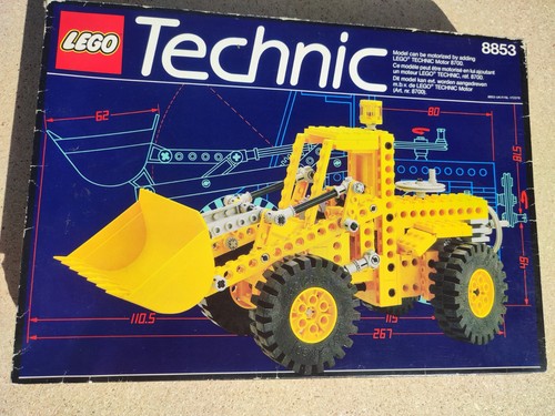 Vintage 1988 lego technic 8853 - vintage,