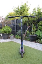 blindside scooter (no back brake, oil spill colour  and some scratches)