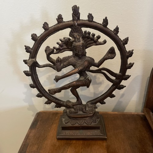 Vintage indian hindu bronze - vintage,