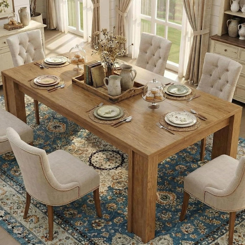 Long dining table for - for, 6-8