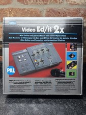 SIMA Video Ed/it 2 Mini Editor Video Enhancer and Sound Mixer Vintage Complete 