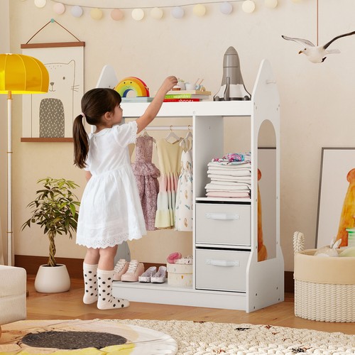 Kids closet organizer - closet, rocket