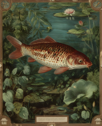 8x10 red koi lily - 8x10,
