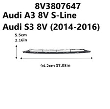 Audi A3 S3 8V 2013-2016 Front