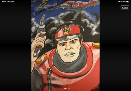Vintage captain scarlet single - vintage,