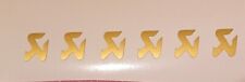 AKRAPOVIC lOGO Sticker Decal x 6 .   Choice of 19 colours