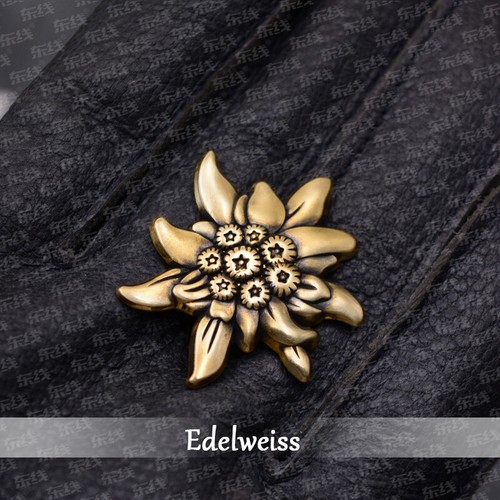 Mountain edelweiss hat - mountain, badge