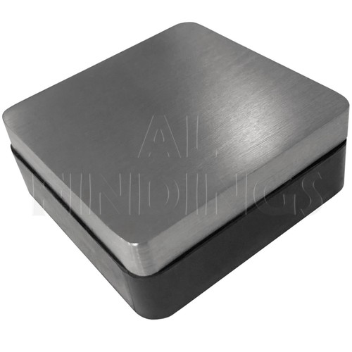 Solid steel rubber dapping - rubber,