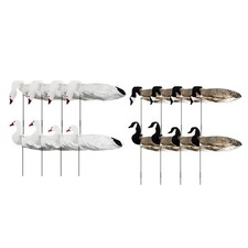 8x Goose Silhouette Decoys