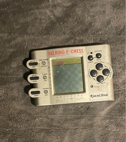 Excalibur talking chess - talking, e-chess