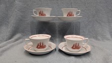 4 x Wedgwood Georgetown Cups &