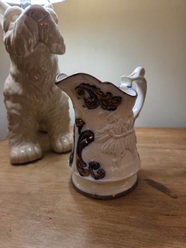 Antique victorian flow - victorian, blue