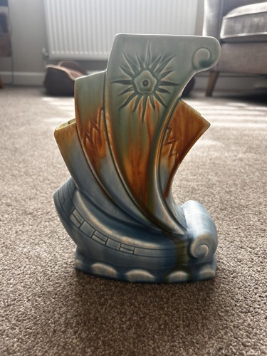 Beswick pottery galleon vase - beswick,