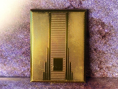Kigu art deco rectangular - art, gold
