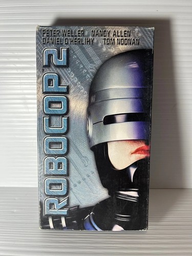 Robocop vhs tape - robocop,