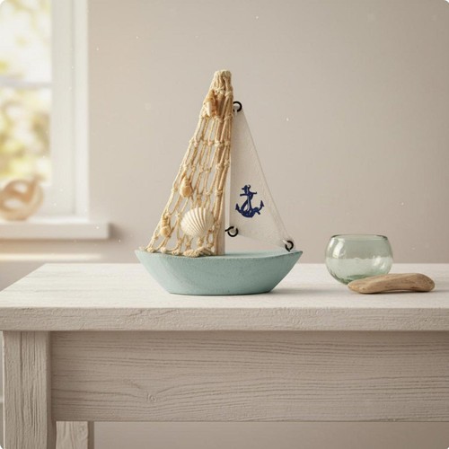 Creative sailboat figurine - creative,