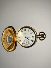 Gold full hunter mens pocket