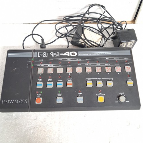 Vintage 1980s suzuki - vintage, rpm-40