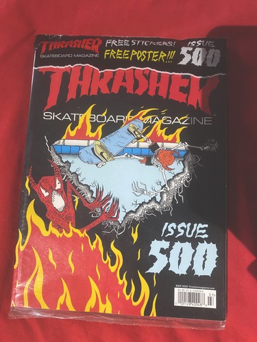 Thrasher skateboard magazine - skateboard,