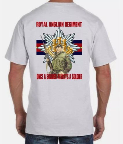 Royal anglian regiment tshirt - royal,