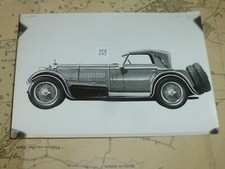 Rare Vintage Car Photo of a 1928 MERCEDES-BENZ "SSK" (1930)?.