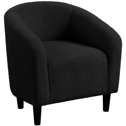 Tub chair armchair boucle - tub,