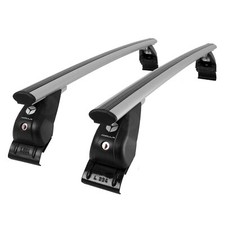 Modula Aluminium Aero Roof Bars Set Ford S-Max Without Glass Roof 15-23 Non Rail